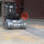 Forklift sweeper
