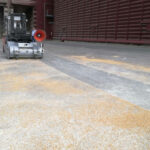 Forklift sweeper