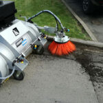 Forklift sweeper